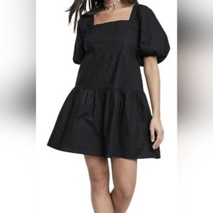 House of Harlow 1960 Squared Neck Smock Dress